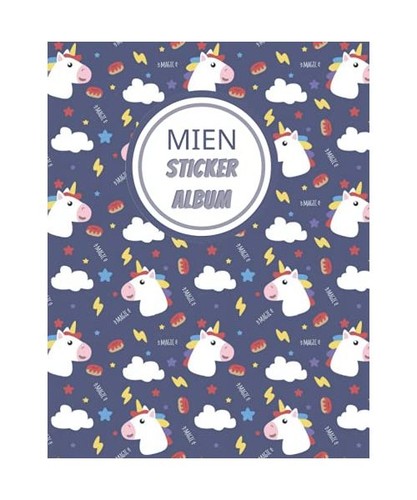Mien stickeralbum einhorn - mien,