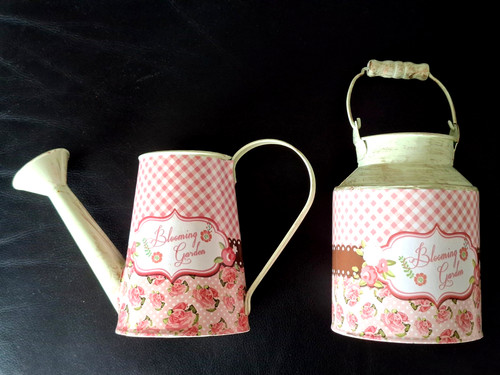 2er set deko blech - deko,
