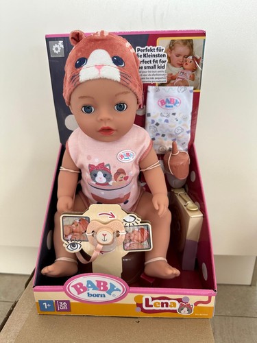 Baby born lena mädchen puppe - baby,