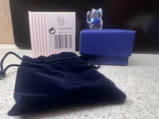 Swarovski Glückskatze Japanisch Lucky You Moonlight/Jet Kristall Original 1071038 