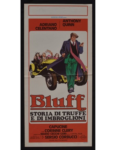 Plakat bluff adriano celentano - adriano,