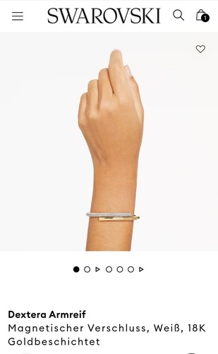 Swarovski armreif 5669498 18k - 5669498,