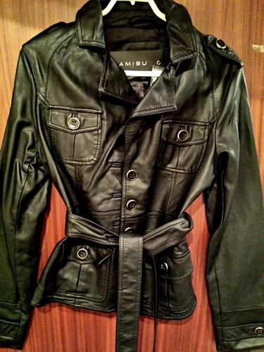 Damen kunstleder jacke von - damen,