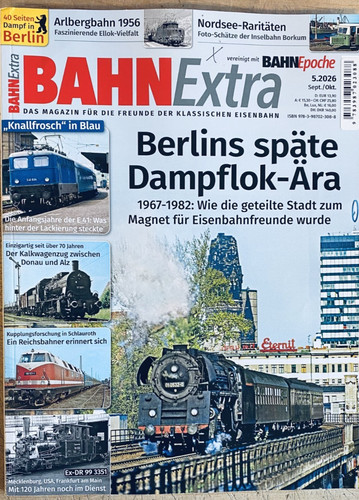 Neuste ausgabe mit bahn - ausgabe, extra