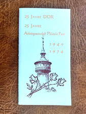 Gedenkblatt DDR - 25 Jahre AG