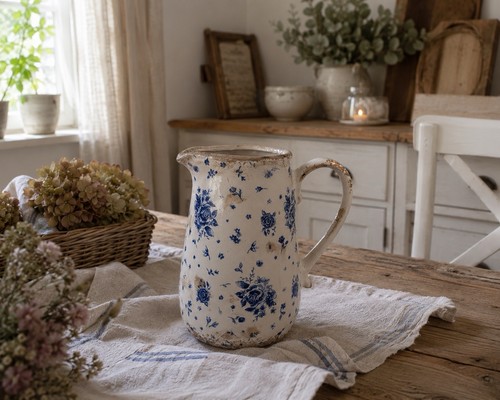Krug vase landhausstil - vase,