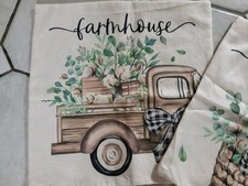 Kissenbezug Kissenhülle 45×45  Landhausstil