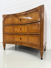 Kommode Biedermeier Apfel 1830 Süddeutsch Handpoliert Streng Konkav