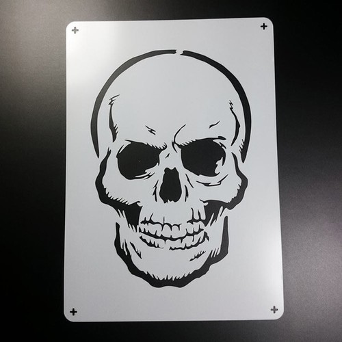 Schablone totenkopf skull - totenkopf,