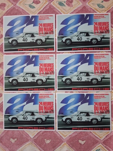 Porsche original postkarte - porsche,