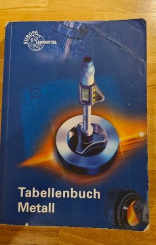 Tabellenbuch metall - metall, 46