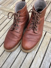 Lederstiefel Herren Braun Cognac Gr. 44