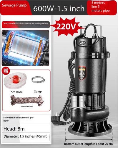 Abwasser schneidpumpe 220v - abwasser,