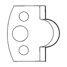 Scheppach Profilmesser Paar