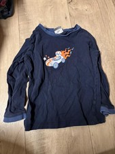 Jungenshirt - Langarm - Blau - Gr 98/104 - getragener Zustand - IMPIDIMPI ansehe
