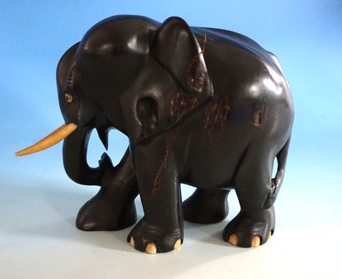 Vintage figur elefant - vintage,