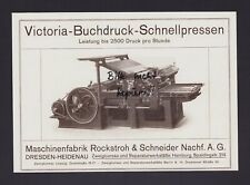 DRESDEN-HEIDENAU, Werbung 1910, Rockstroh & Schneider Nachf. AG Maschinen-Fabrik