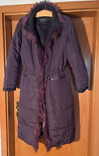 MABRUN, Italien, wunderschöner Mantel, lila, Gr. 44, warm