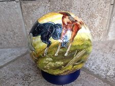 Puzzleball Pferdemotiv ohne Originalkarton Geschenk Basteln kreativ Weihnachten