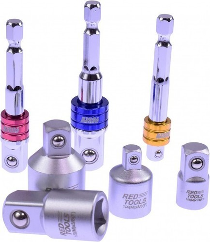 Red tools stecknuss adapter - red,