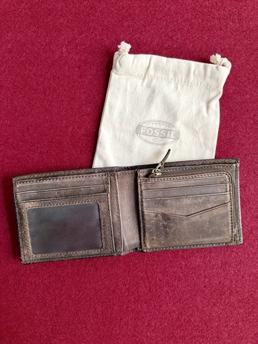 Fossil ml3446 leder geldbeutel - fossil,