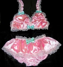 sissy maid Bustier, Set BH und Höschen Gr. 46/48 (XXL)