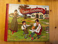 Liederbuch für Kinder Noten Unser Liederbuch Reprint von 1900 Top Zustand !!!