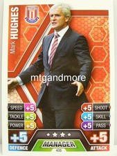 Match Attax 2013/14 Premier League - #435 Mark Hughes - Stoke City