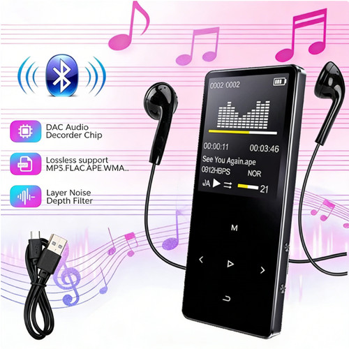 Mp4 mp3 player - player, unterstützt