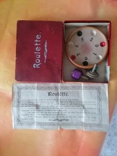 Vintage Roulette Spiel Set mit