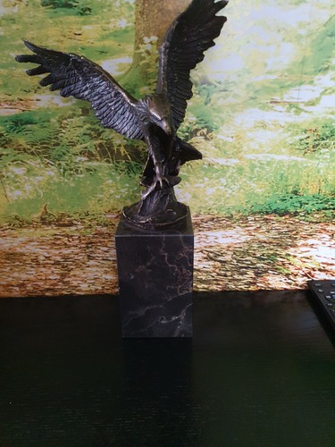 Bronze adler falke - adler,