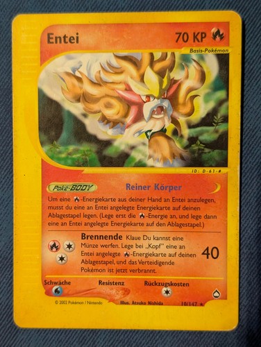 Pokémon entei 147 - pokémon, 10/147