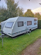 Wohnwagen gebraucht mit Stockbetten Knauf Eifelland