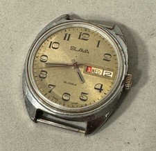 Vintage Uhr Slava  Made In