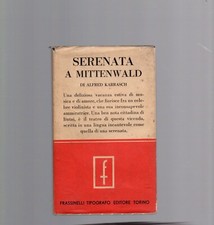 70S SERENADE IN MITTENWALD 1955 VON ALFRED KARRASCH-FRASSINELLI TYPOGRAF VERLAG