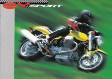 P + MOTO GUZZI V 11 Sport + Prospekt brochure + 8  Seiten