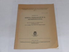 Muth, Robert (Hrsg.): Sonderdruck aus Serta Philologica Aenipontana