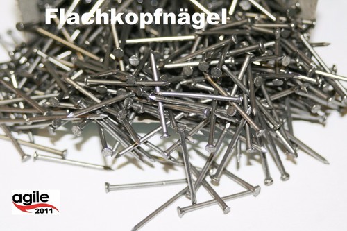 Stück nägel flachkopf 8 - 50,