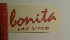 Aufkleber/Sticker: bonita Gefühl für Mode (171016142)