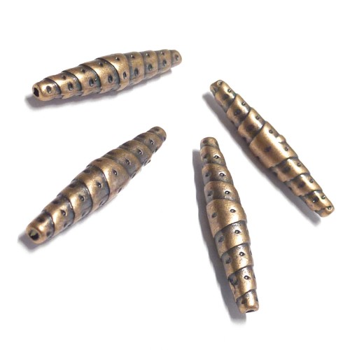 Metallperlen walzen schnecken - metallperlen,
