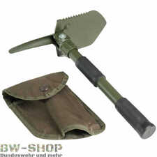 MINI KLAPPSPATEN MIT HACKE + SÄGE & TASCHE OLIV NEU BW SPATEN OUTDOOR FELDSPATEN