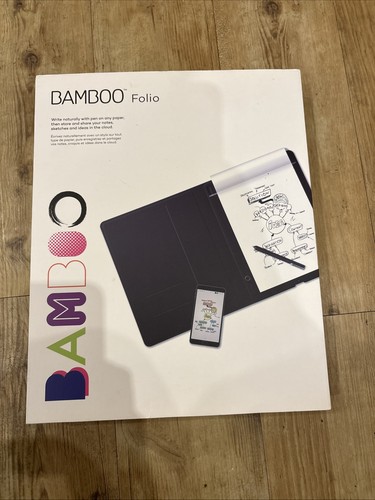Wacom bamboo folio - bamboo, large