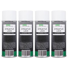 Koka struktur lack fein - 4x, struktur-lack