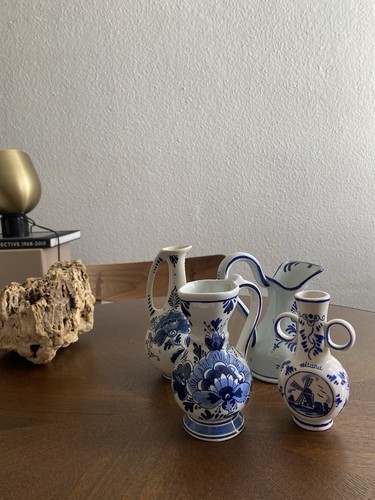 Vintage delft blue ceramic - delft,