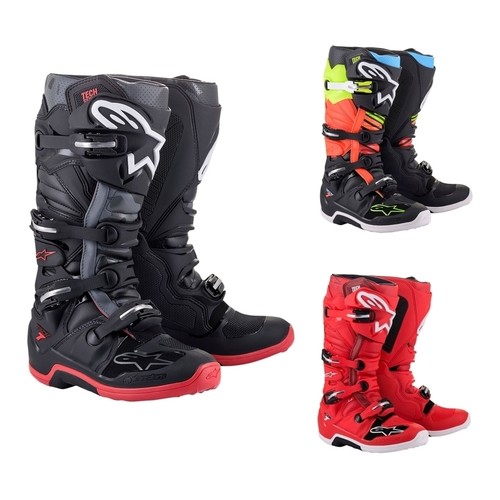 Motocross stiefel alpinestars - motocross,