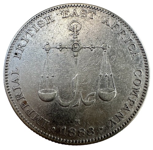 Rupee 1888 britisch ost - 1,