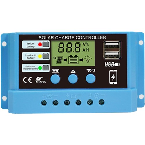 Solarladeregler 30a pwm lcd - pwm,