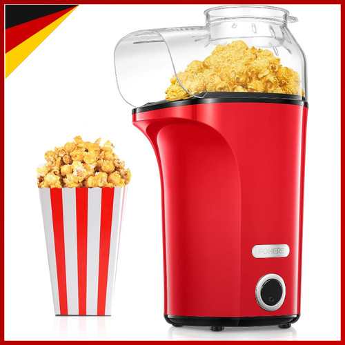 Popcornmaschine 1400w 120g - popcornmaschine, 120g/4l