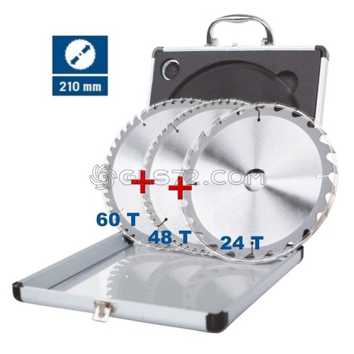 Sägeblatt set ø210 hw - 3,