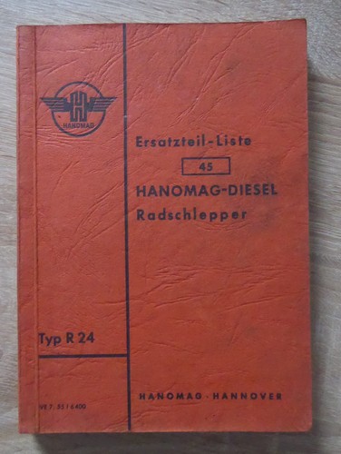 Hanomag schlepper r24 - hanomag,